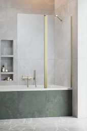 Radaway Nes Pnd II Brushed Gold parawan nawannowy