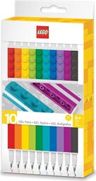 LEGO Kolorowe Długopisy Żelowe 10szt.