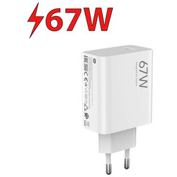 XIAOMI Ładowarka sieciowa Hyper Charge Combo 67W Biały