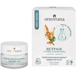 Orientana Przeciwzmarszczkowy Krem Pod Oczy - Retinol Niweluje