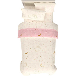 Franco Lux Hello Kitty aksamitna pościel, 5-częściowy, super