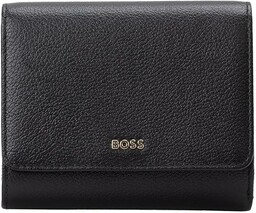 BOSS Alyce Trifold Damski trzydrzwiowy portfel, czarny,