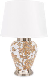 Lampa ceramiczna lampka nocna stołowa 58x37x37 166476