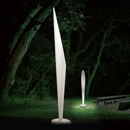 Linea Light Designerska lampa podłogowa Peggy zewnętrzna, GU10