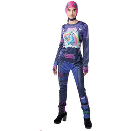 Rubie''s Damski kostium Brite Bomber Fortnite
