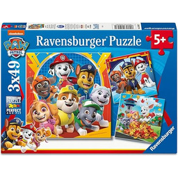 Puzzle dla dzieci 2D: Psi Patrol. 3x49 elementów