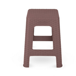 Rattanowy stołek Brown 28 x 28 x 45
