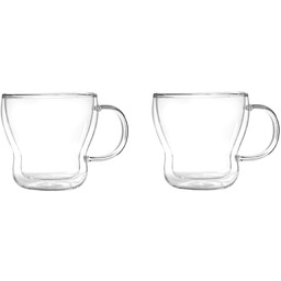 Viallidesign Zestaw 2 filiżanek z podwójnymi ściankami (370