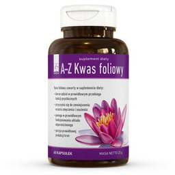 A-Z Kwas foliowy, 60kaps.