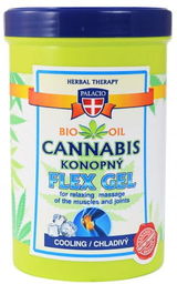 Cannabis konopny chłodzący żel do masażu 380ml