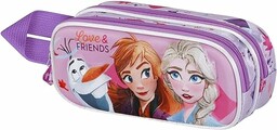 Frozen 2 - Kraina Lodu Friends -Piórnik Podwójny