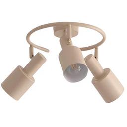 Lindby - Ovelia 3 Round Lampa Sufitowa Beige
