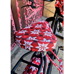 Pakamera Pokrowiec na siodełko wodoodporny świąteczny christmas