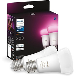 Philips Hue White and color ambiance E27 x2