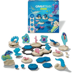 Ravensburger Gravitrax Junior Extension Ocean Gra, Wielokolorowy, 22,2