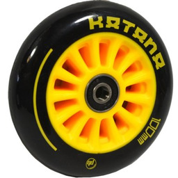 Kółka PB Katana 100mm ABEC-7 Żółty (2 szt.)