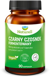 Naturell Czarny Czosnek Fermentowany, 90 kapsułek