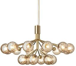 Nuura Aps - Apiales 18 Chandelier Brushed Brass/Optic