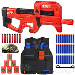 Nerf Fortnite Compact SMG czerwony F4106 + 30