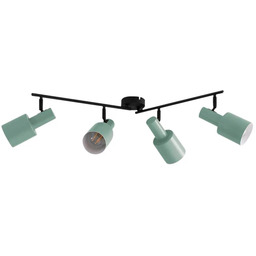 Lindby - Ovelia 4 Lampa Sufitowa Green/Black