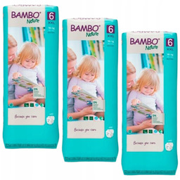Pieluszki Bambo Nature 6 XXL 16kg+, 40 szt.