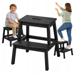Taboret Kuchenny Drewniany Stołek Ze Schodkiem Podest Ikea