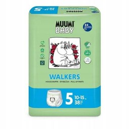 MUUMI Baby Pieluchomajtki Walkers rozmiar 5 (10-15 kg),