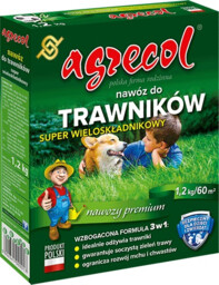 Agrecol - Nawóz do trawników super wieloskładnikowy 1,2kg
