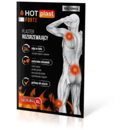 Hot Plast Forte Plaster rozgrzewający, 1 sztuka