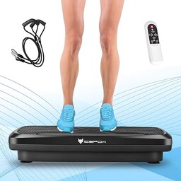 icefox Unisex płyta wibracyjna, czarna, 9