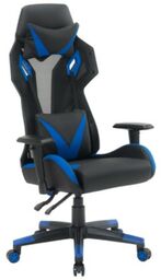 BS Fotel gamingowy Racer CorpoComfort niebieski BX-5124