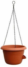Plastia Donica samonawadniająca wisząca 30 cm, terakota