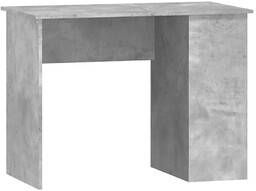Elior Szare biurko z półkami w kolorze beton