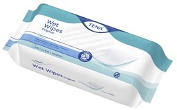 TENA Wet Wipes Chusteczki nawilżane 3w1, 48 sztuk