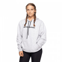 Better Bodies Damska bluza z kapturem Logo Light