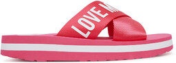 Klapki LOVE MOSCHINO JA28324G0MIX3604 Różowy