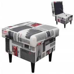 Pufa puf podnóżek otwierana ze schowkiem