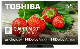 Toshiba 55QA7D63DG 55" QLED Android TV Dolby Vision