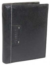 Portfel Męski Skórzany Cavaldi Skóra Licowa Duży Pionowy