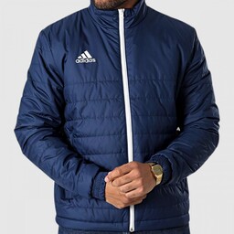 Kurtka Męska Adidas Pikowana Przejściowa Granatowa