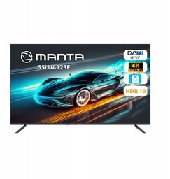 Telewizor Led Manta 55LUA123E 55" 4K Uhd czarny