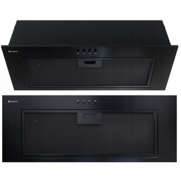 Okap do zabudowy Globalo Melavio 60 cm Czarny