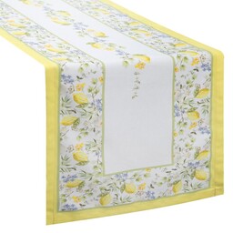 Eurofirany Obrus bieżnik 40x140 Summer 16 kremowy żółty