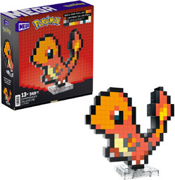 Mega, Pokemon Pixel Charmander, HTH76