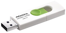 Adata FLASHDRIVE UV320 64GB USB3.1 White-Green