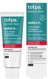 TOŁPA sebio +, korygujący niedoskonałości CICA-KREM lekki,