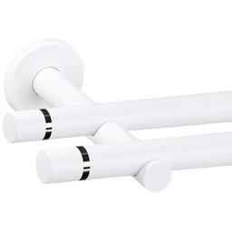 Karnisz podwójny Tokyo Easy II 19 mm 160