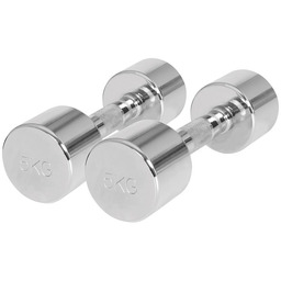 HANTLE 2x5KG ZESTAW HANTLI CHROMOWANYCH GORILLA