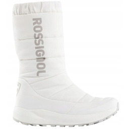 ROSSIGNOL ŚNIEGOWCE DAMSKIE BIAŁE ZA KOSTKĘ Z ZAMKIEM