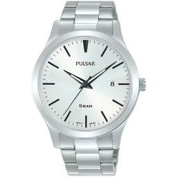 Zegarek Męski Na Bransolecie Pulsar Ps9665X1 50 M
